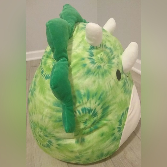NWT 16” Rocio the Green Tie-Dye Triceratops Squishmallow - Picture 6 of 9